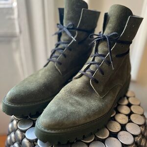 Freda Salvador Olive Lace Up Boots